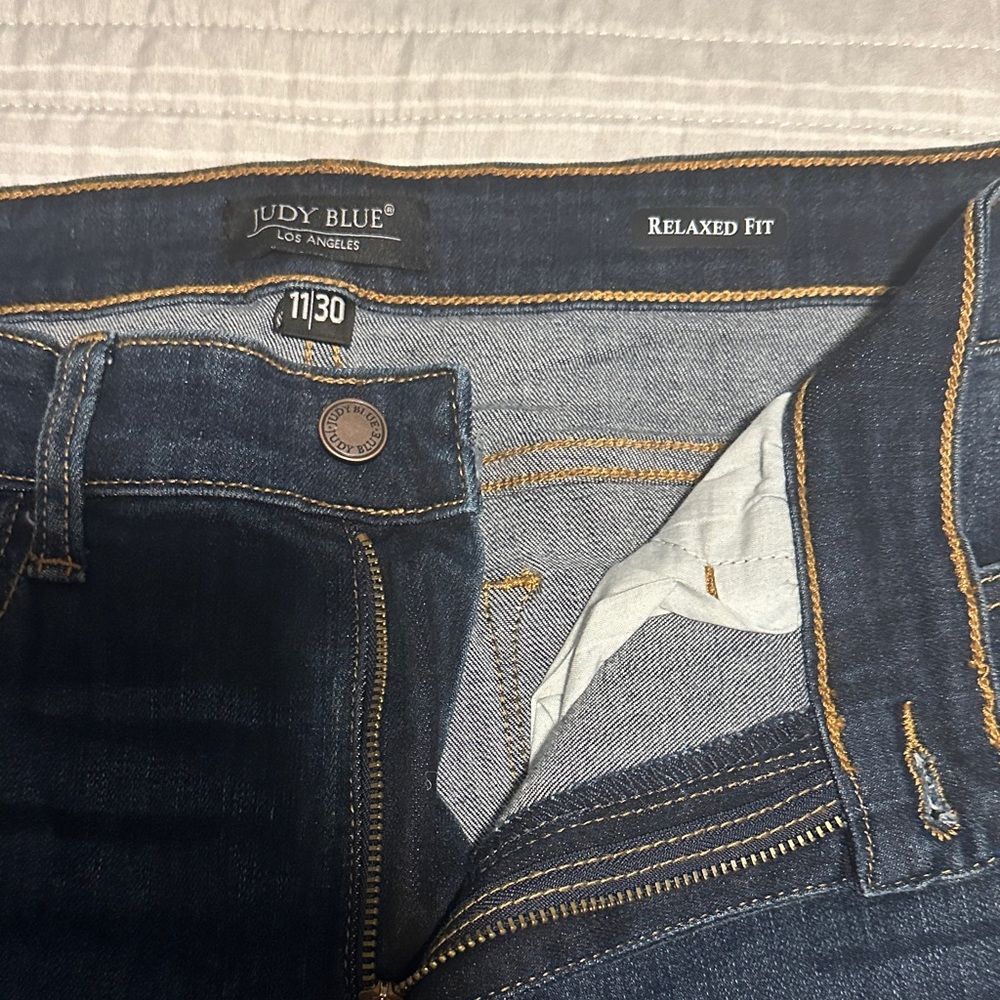 Judy Blue Dark Indigo Denim Jeans